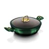 BerlingerHaus Emerald Collection Shallow Pan with Lid, 28 cm view 4