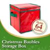 DSL Large Christmas Ornament Storage Box, Holds 64 Ornaments view 2
