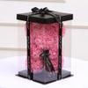 17 × 17 × 28 cm Transparent Gift Box for Artificial Teddy Bears, Roses, or Cakes view 2