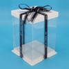 17 × 17 × 28 cm Transparent Gift Box for Artificial Teddy Bears, Roses, or Cakes view 3