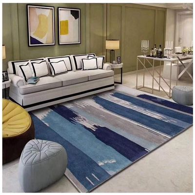 ZIXINGA Fluffy Modern Geometric Pattern Carpet for Living Room, Dining Room, Bedroom, L8 40 x 60 cm