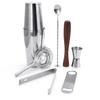 TuToy 8-Piece Stainless Steel Cocktail Shaker Drink Mixing Bartender Bar Kit - 750 mL view 4