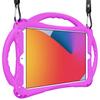 TopEsct Kids Shockproof Silicone Case with Handle and Stand for iPad 7th/8th/9th Gen 10.2-inch and iPad Air 3rd Gen, Purple view 1