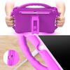 TopEsct Kids Shockproof Silicone Case with Handle and Stand for iPad 7th/8th/9th Gen 10.2-inch and iPad Air 3rd Gen, Purple view 2
