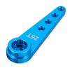 BliliDIY Aluminum Alloy 37 mm 25T Steering Servo Horn Arm for RC Futaba Parts - Blue view 3