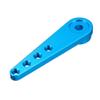 BliliDIY Aluminum Alloy 37 mm 25T Steering Servo Horn Arm for RC Futaba Parts - Blue view 4