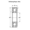 SKF 6003 C3 Deep Groove Ball Bearings, 20-Piece Set, 17 × 35 × 10 mm view 2