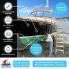 Halvar PU-Reinforced Boat & Yacht Paint for Wood and Metal, 5 L, Clear Matte view 3