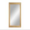 Flex 35 Wall Mirror 55 x 75 cm, Brushed Gold Frame, Custom-Made view 2