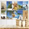 GRAZDesign Maritime Beach Tile Stickers for Bathrooms, Self-Adhesive Wall Tiles, Set of 30 view 1