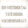 Schatzmix “One More Day” Metal Wall Sign, 20 x 30 cm view 1