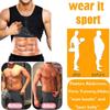 DODOING Men's Sauna Vest Waist Trainer Compression Tank Top view 2