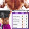 DODOING Men's Sauna Vest Waist Trainer Compression Tank Top view 4