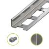 HORI Exterior/Interior Corner for Tile Profile, Stainless Steel Angle Profile Accessory, 11 mm, Glossy view 2