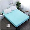 GELing Waterproof Fitted Sheet, Soft and Breathable, Blue, 2.80 x 200 + 30 cm view 1