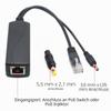 ANVISION 5V PoE Splitter, 48V to 5V Adapter, 2.4A, 3.5 x 1.35mm and 5.5 x 2.1mm Plugs, IEEE 802.3af, for IP Cameras view 3