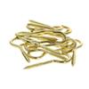 MroMax 15-Pack 45 mm Brass-Tone Ceiling Cup Hooks view 3