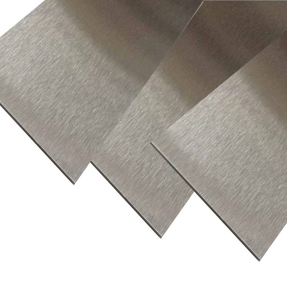 Stainless Steel Strip 1500 × 25 mm, K240 Brushed, V2A, 1.5 mm Thick