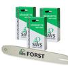 50 cm SWS Forst GmbH Guide Bar with 3 Semi-Chisel Saw Chains, .325", 1.5 mm, 78 Drive Links, Compatible with Husqvarna 124 view 1