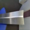 Stainless Steel Angle, V2A, 45 x 20 mm, 1250 mm, K240 Brushed, 0.8 mm view 3