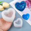 WANDIC Silicone Molds, 2-Piece Love Heart Shapes view 4
