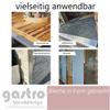 Gastro-Blechdesign Stainless Steel Angle Profile, 1.5 m, 55 x 45 mm, 0.8 mm, K240 Brushed V2A view 4
