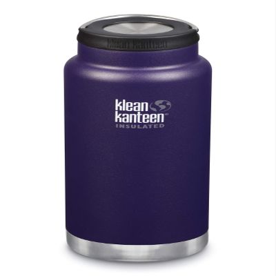 Klean Kanteen TKWide 32 oz Vacuum-Insulated Bottle, Matte Kalamata/Wide Loop, 946 ml