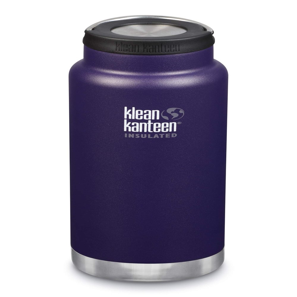 Klean Kanteen TKWide 32 oz Vacuum-Insulated Bottle, Matte Kalamata/Wide Loop, 946 ml