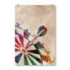 artboxONE Acrylic Glass Wall Art 120 x 80 cm, Darts Aim Arrow view 3