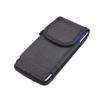 DFV mobile Nylon Belt Case with Metal Clip for HP Slate 6 VoiceTab II - Black view 2