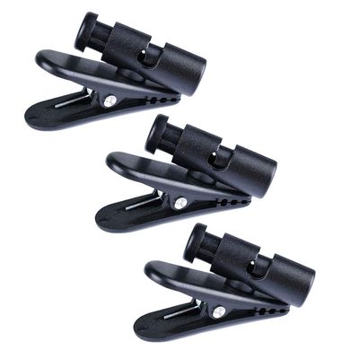 NUOBESTY 3-Pack Headphone Cable Clips for Earbud and Headset Cables
