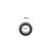 Sourcing Map 10-Pack 687-2RS Deep-Groove Ball Bearings, 7 mm ID, 14 mm OD, 5 mm Wide, Double-Sealed, Chrome Steel, Z2 view 4