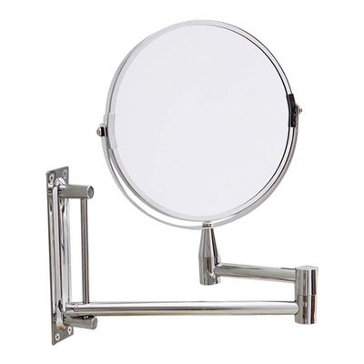 GLYYR 7-Inch Folding Makeup Mirror with 3X Magnification, 360° Swivel