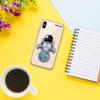 dakanna Clear TPU Case for iPhone XS Max, Astronaut and Planets Design view 4