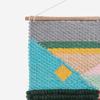 ZNKZJ Macramé Wall Hanging, Handmade Woven Tassel Wall Decor, Natural Wool Wall Tapestry, Geometric Bohemian Home Decor, 55 x 110 cm view 4