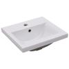 vidaXL Ceramic Washbasin 42 x 39 x 18 cm, White view 1