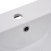 vidaXL Ceramic Washbasin 42 x 39 x 18 cm, White view 4