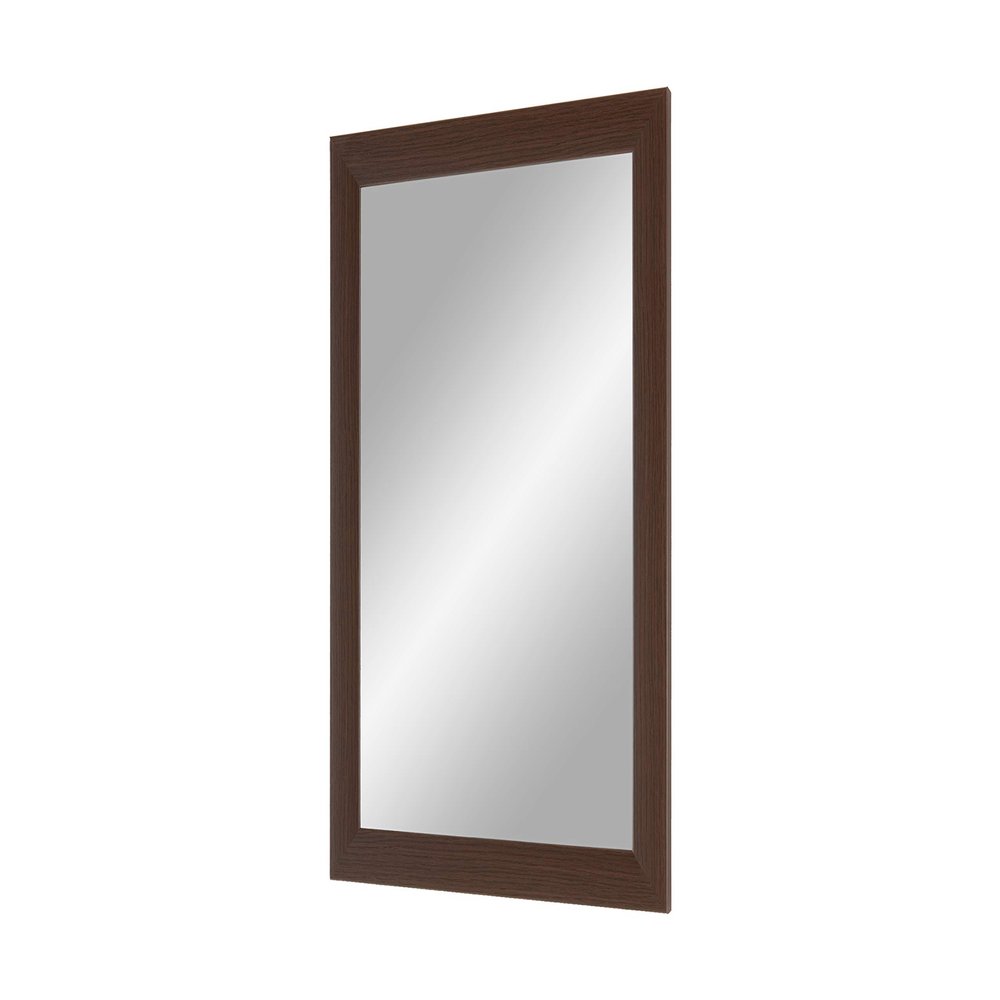Flex 35 Wall Mirror 50 x 120 cm with Wenge Frame, Custom-Made 35 mm MDF Wood Trim