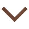Flex 35 Wall Mirror 50 x 120 cm with Wenge Frame, Custom-Made 35 mm MDF Wood Trim view 3