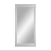 Flex 35 Wall Mirror 90 x 125 cm, Matte Silver MDF Frame view 2