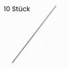sourcing map 10-Pack 304 Stainless Steel Rods, 3 mm x 300 mm view 3