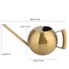 TOPINCN 1L Stainless Steel Watering Can with Long Spout, Gold view 2