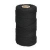 Filani Favorite Yarn - High-Quality Cotton Macramé Cord, 3 mm x 120 m (Black) view 1
