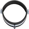 rohrfix-24 Ventilation Pipe Clamp with Rubber Insert, 315 mm, Galvanized Steel, M8/10 Connection Nut view 1
