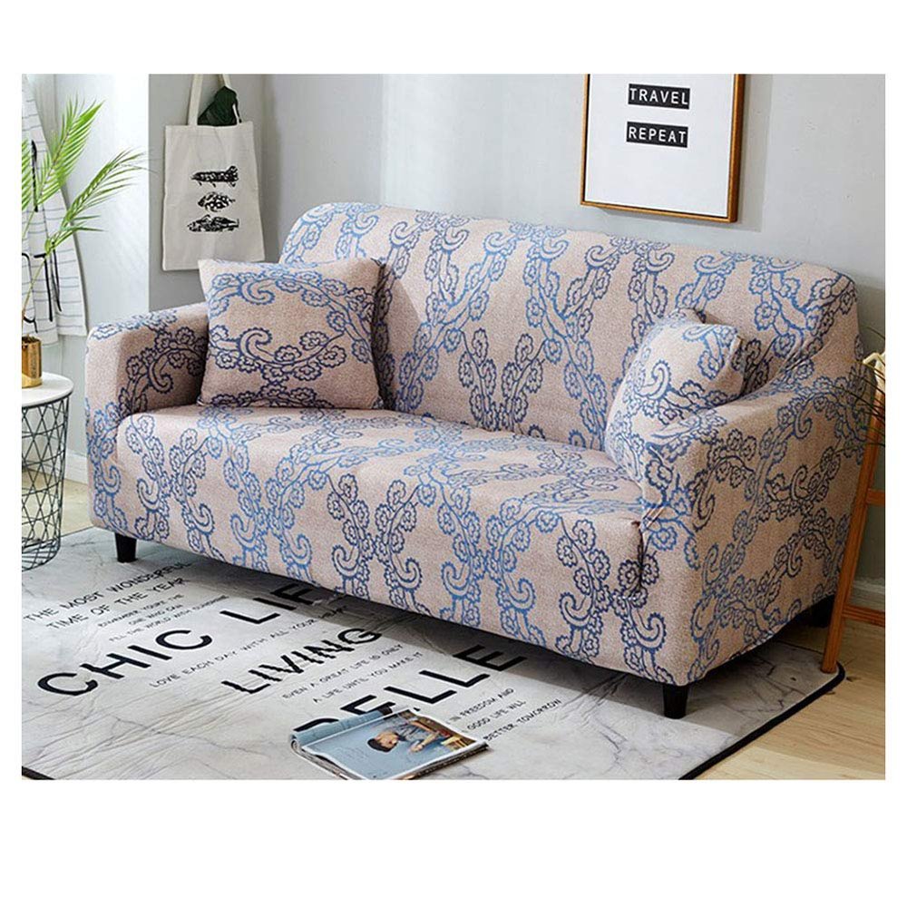 ZIXING Fashion 1/2/3/4-Seater Sofa Cover, Stretch, Soft, Elastic, Washable, Durable, Dustproof