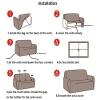 ZIXING Fashion 1/2/3/4-Seater Sofa Cover, Stretch, Soft, Elastic, Washable, Durable, Dustproof view 2