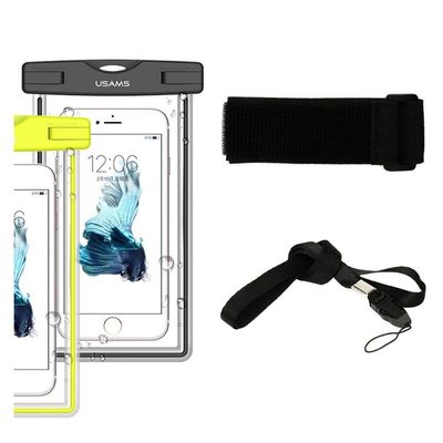 DFV mobile Waterproof Protective Case with Armband for Vivo X3 - Black