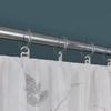 Custom-Made Silver Voile Sheer Curtain, Montreal Design, with Gathering Tape (Universal Tape), Height 90–275 cm, Width 1–12 m (Silver, 250 x 150 cm H × W) view 2