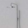 Steinberg Series 100 Shower System with Stick Hand Shower and Round Rain Shower, 1002760, Chrome view 4