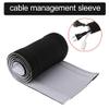 SUPERTOOL Neoprene Cable Sleeve, Cable Organizer for Phones, Speakers, Headphones, Office, PC and TV (1 pc, 203 cm, without perforations) view 2